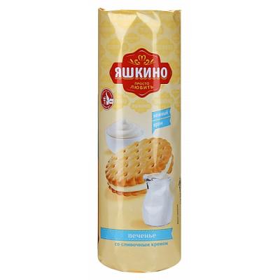  Печенье затяжное Яшкино со сливочным кремом 182 г в интернет-магазине свежих фермерских продуктов Apeti.ru