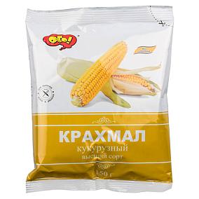  Крахмал кукурузный ОГО высший сорт 150 г в интернет-магазине продуктов с Преображенского рынка Apeti.ru