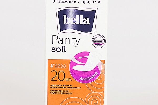  Прокладки ежедневные Bella Panty Soft 20 шт в интернет-магазине продуктов с Преображенского рынка Apeti.ru