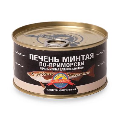  Печень минтая по-приморски "Курильский берег" 180 г в интернет-магазине свежих фермерских продуктов Apeti.ru