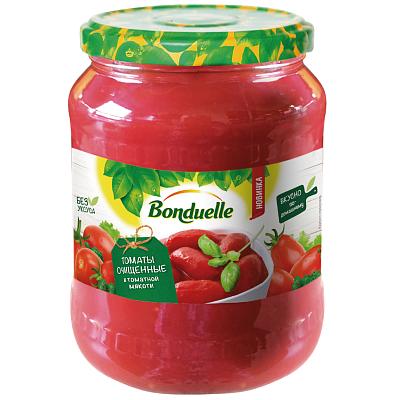  Томаты очищенные в мякоти 680 гр Bonduelle в интернет-магазине свежих фермерских продуктов Apeti.ru