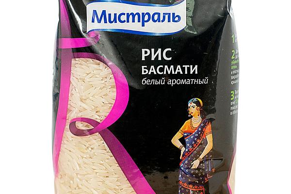  Рис Мистраль Басмати белый ароматный 500 г в интернет-магазине продуктов с Преображенского рынка Apeti.ru