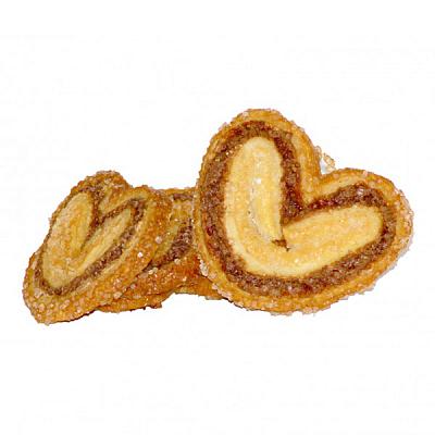  Печенье сдобное валентинки карамель 250 г в интернет-магазине свежих фермерских продуктов Apeti.ru