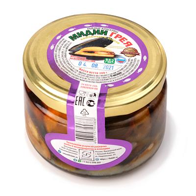 Мидии Грея копченые в масле 200 г в Apeti.ru Мидии Грея копченые в масле 200 г в интернет-магазине свежих фермерских продуктов Apeti.ru