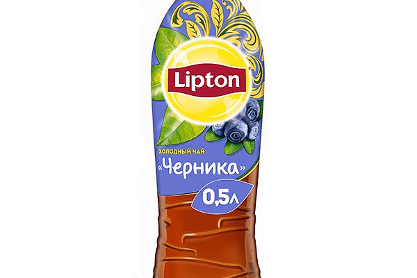  Чай Lipton холодный черника 0,5 л в интернет-магазине продуктов с Преображенского рынка Apeti.ru