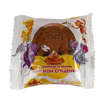 Пирожные Яшкино с вареной сгущенкой 30 г