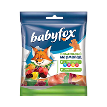 Мармелад BabyFox с соком ягод и фруктов 30 г