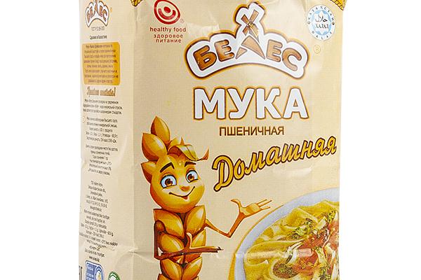  Мука пшеничная Белес домашняя 1 кг в интернет-магазине продуктов с Преображенского рынка Apeti.ru