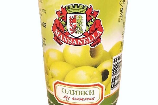  Оливки Mansanella без косточки 280 мл в интернет-магазине продуктов с Преображенского рынка Apeti.ru