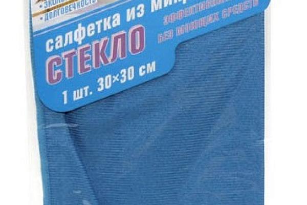  Салфетка Avikomp микрофибра для стекла 30*30 см в интернет-магазине продуктов с Преображенского рынка Apeti.ru
