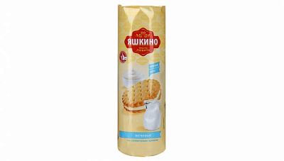 Печенье затяжное Яшкино со сливочным кремом 182 г