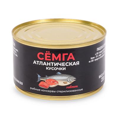  Семга атлантическая кусочками натуральная "ДальмореПродукт" 230 г в интернет-магазине свежих фермерских продуктов Apeti.ru