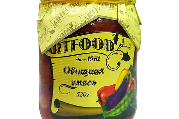  Овощная смесь Artfood 520 г в интернет-магазине продуктов с Преображенского рынка Apeti.ru