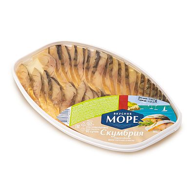 Скумбрия Вкусное Море подкопченая 180 г