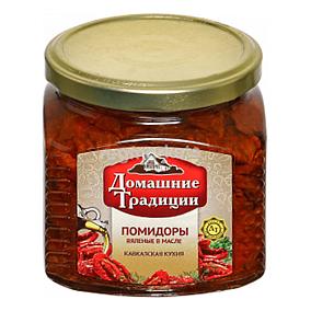  Помидоры вяленые "Домашние Традиции" в масле 390 г в интернет-магазине свежих фермерских продуктов Apeti.ru