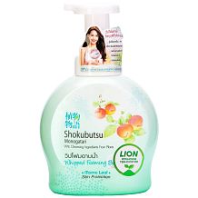 Гель-пена Lion Tnai Shokubutsu Monogatari Momo Leaf 450 мл