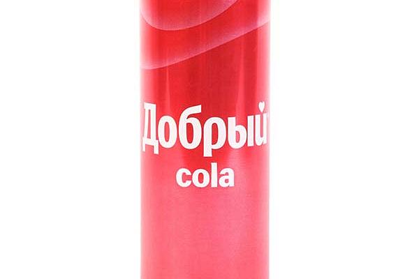  Напиток Добрый Cola ж/б 0,33 л в интернет-магазине продуктов с Преображенского рынка Apeti.ru