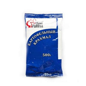  Крахмал картофельный Славная Трапеза 500 г в интернет-магазине продуктов с Преображенского рынка Apeti.ru