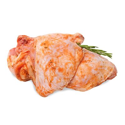 Шашлык из домашней курицы в чесночном соусе