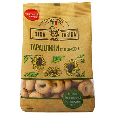  Сушки Nina Farina тараллини классические 180 г в интернет-магазине свежих фермерских продуктов Apeti.ru