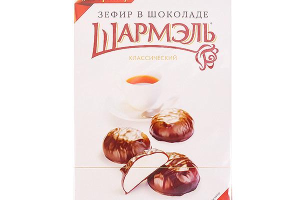  Зефир в шоколаде Шармэль 250 г в интернет-магазине продуктов с Преображенского рынка Apeti.ru