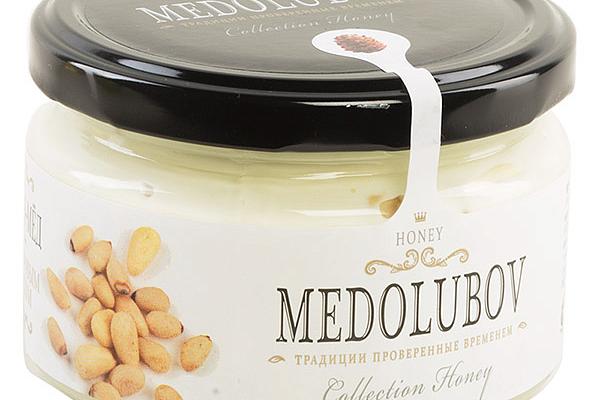  Крем-мед Medolubov с кедровым орехом 250 мл в интернет-магазине продуктов с Преображенского рынка Apeti.ru