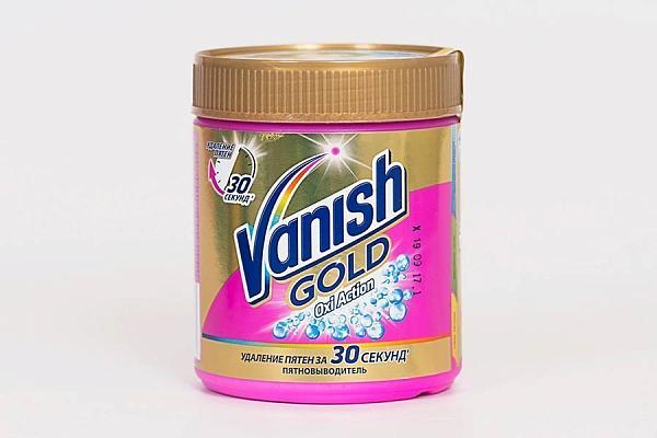  Пятновыводитель Vanish Gold Oxi Action для тканей 1 кг в интернет-магазине продуктов с Преображенского рынка Apeti.ru