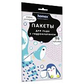 Пакеты для льда HOMEX Очень холодные 196 кубиков
