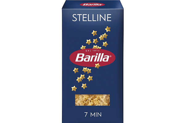 Макаронные изделия Barilla Звездочки №27 (Stelline) 450 гр в интернет-магазине продуктов с Преображенского рынка Apeti.ru