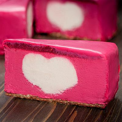  Торт Малиновая панна котта 160 г в интернет-магазине свежих фермерских продуктов Apeti.ru