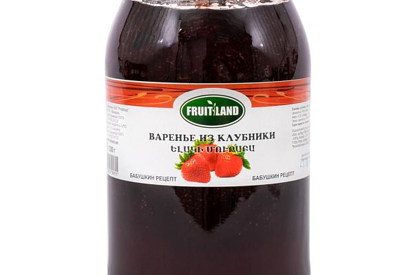  Варенье Fruitland из клубники 1200 г в интернет-магазине продуктов с Преображенского рынка Apeti.ru