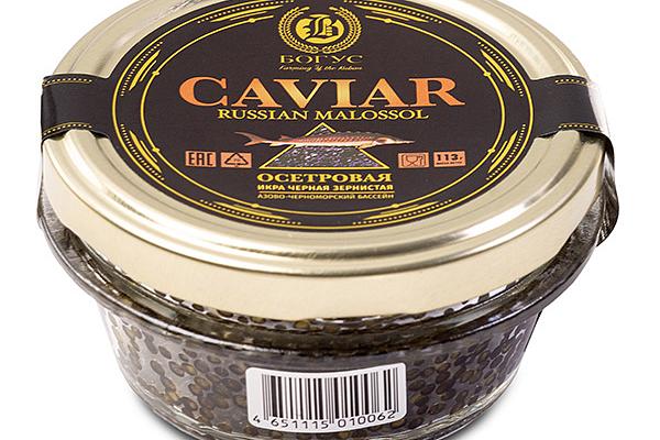  Черная икра осетровых Caviar Bogus 113 г в интернет-магазине продуктов с Преображенского рынка Apeti.ru