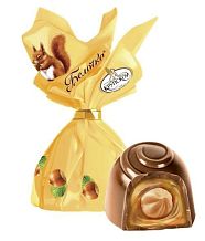 Конфеты «Белочка» с цельным фундуком, 250 гр, КФ Крупской