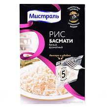 Рис Мистраль Басмати в пакетах для варки 5*80 г