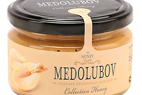  Крем-мед Medolubov с соленым арахисом 250 мл в интернет-магазине продуктов с Преображенского рынка Apeti.ru