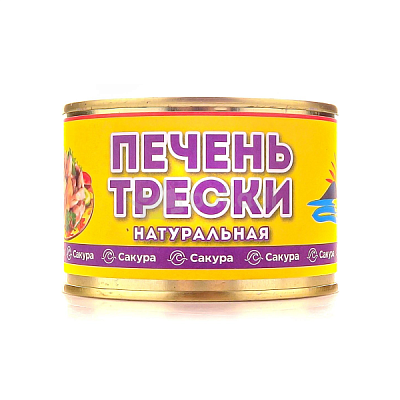 Печень трески натуральная Сахалин 240г