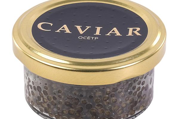  Черная икра осетровых Caviar  забойная 50 г в интернет-магазине продуктов с Преображенского рынка Apeti.ru