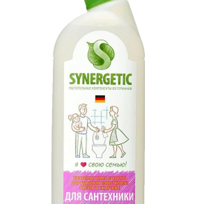  Средство чистящее Synergetic для сантехники 1 л в интернет-магазине свежих фермерских продуктов Apeti.ru