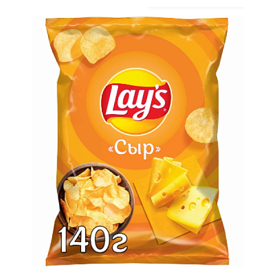  Чипсы Lays сыр 140 г в интернет-магазине свежих фермерских продуктов Apeti.ru