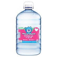 Вода Мика-Мика природная негазированная для детей 5 л