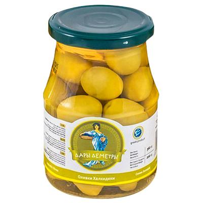  Оливки халкидики "Дары Деметры" с косточкой 360 г в интернет-магазине свежих фермерских продуктов Apeti.ru