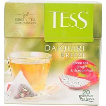 Чай зеленый Tess Daiquiri Breeze 20 пирамидок