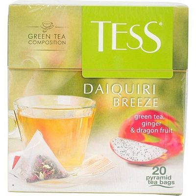 Чай зеленый Tess Daiquiri Breeze 20 пирамидок