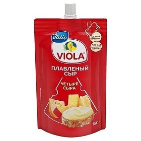  Сыр Viola четыре сыра плавленный 45% 140 г в интернет-магазине свежих фермерских продуктов Apeti.ru