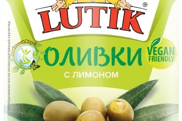  Оливки LUTIK с лимоном 280 г в интернет-магазине продуктов с Преображенского рынка Apeti.ru