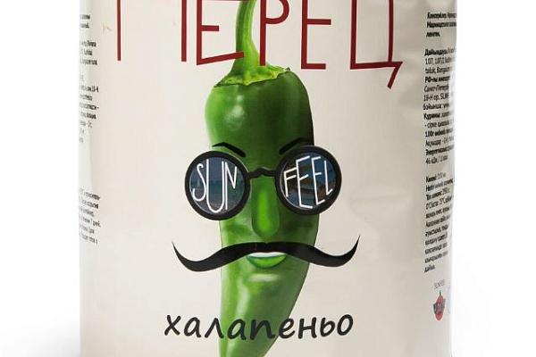 Перец халапеньо Sunfeel резаный 850 мл в интернет-магазине продуктов с Преображенского рынка Apeti.ru