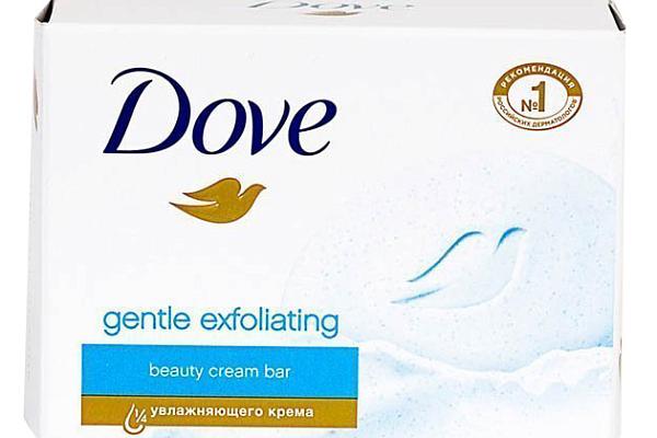  Крем-мыло Dove нежное отшелушивание 100 г в интернет-магазине продуктов с Преображенского рынка Apeti.ru