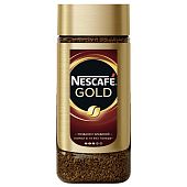 Кофе Nescafe Gold сублимированный растворимый с добавлением молотого 190 г