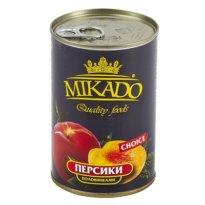  Персики Mikado половинками 410 г в интернет-магазине свежих фермерских продуктов Apeti.ru