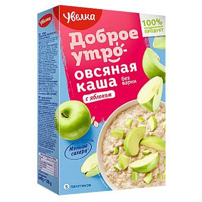  Каша овсяная Увелка с яблоком 5*40 г в интернет-магазине свежих фермерских продуктов Apeti.ru